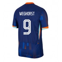 Niederlande Wout Weghorst #9 Auswärtstrikot EM 2024 Kurzarm